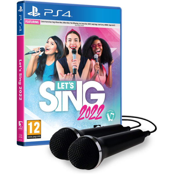 Let's Sing 2022 - Double Mic Bundle (PS4)