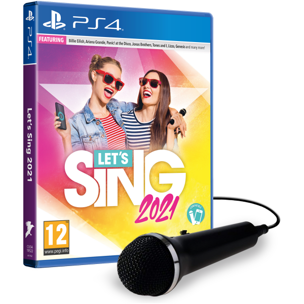 Let's Sing 2021 - Single Mic Bundle (PS4)