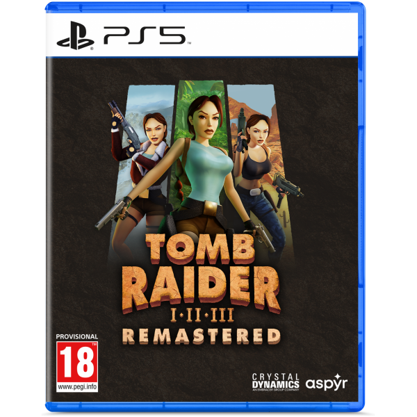 Tomb Raider I-III Remastered Starring Lara Croft (Playstation 5)