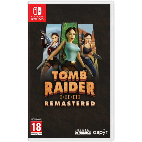 Tomb Raider I-III Remastered Starring Lara Croft (Nintendo Switch)