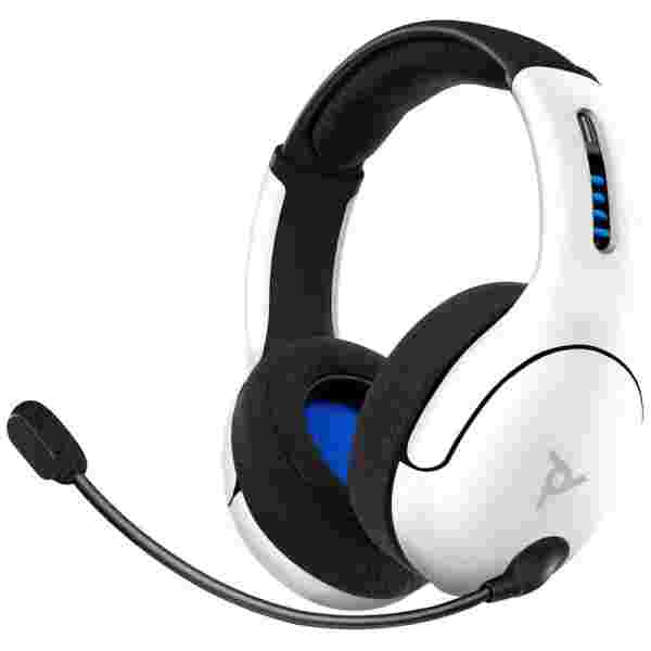 Brezžične slušalke PDP LVL50 Headset za PS4/PS5 bele barve