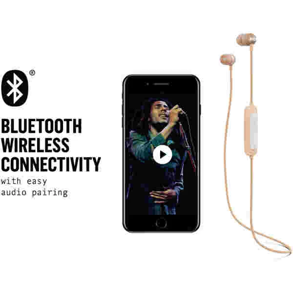 House of Marley Smile Jamaica Wireless 2 brezžične ušesne slušalke - copper - Image 3