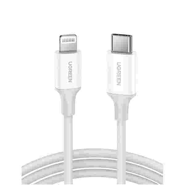 Ugreen USB-C na Lightning kabel srebrn 2m