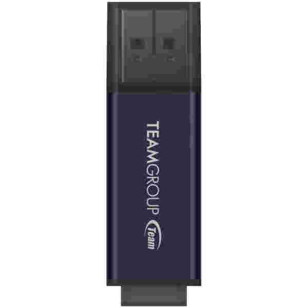 Spominski ključek 32GB USB 3.2 Teamgroup C211 - plastičen/s pokrovčkom/moder (TC211332GL01)