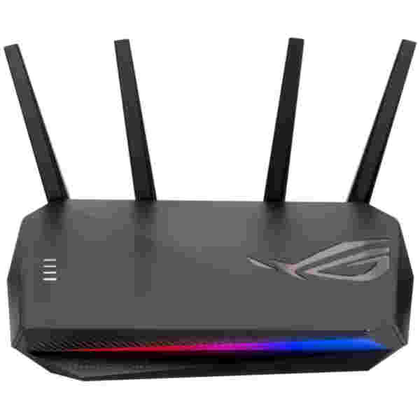 Usmerjevalnik brezžični Asus ROG Strix GS-AX5400 WiFi6 802.11ax AX5400 4804Mbit/s dualband MESH MU-MIMO OFDMA 4xLAN 4x antena (90IG06L0-MO3R10)