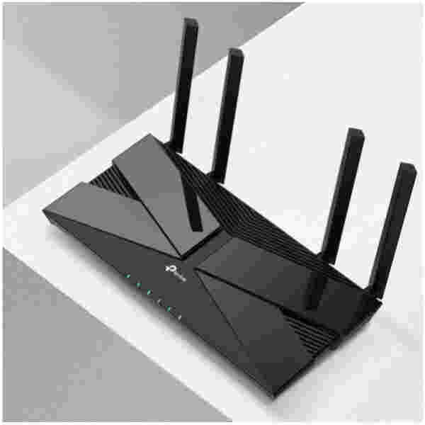 Usmerjevalnik brezžični TP-Link Archer WiFi6 802.11ax AX1800 1201Mbit/s dualband MU-MIMO OFDMA 4xLAN 4x antena (ARCHER AX23)