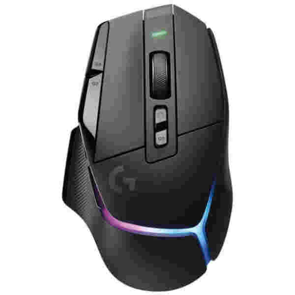 Miš Logitech brezžična G502 X Plus Premium optična gaming črna LightSpeed 25600DPI RGB (910-006163)