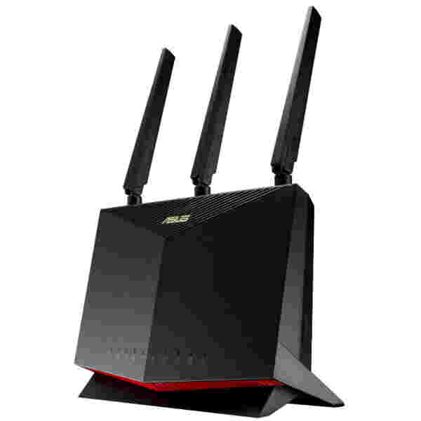 Usmerjevalnik brezžični Asus 4G-AC86U WiFi5 802.11ac AC2600 1733Mbit/s MU-MIMO 4G dualband 4xLAN 3x antena (90IG05R0-BM9100)