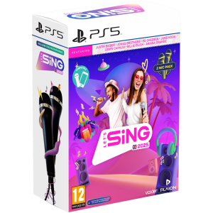 Let's Sing 2025 - Double Mic Bundle (Playstation 5)