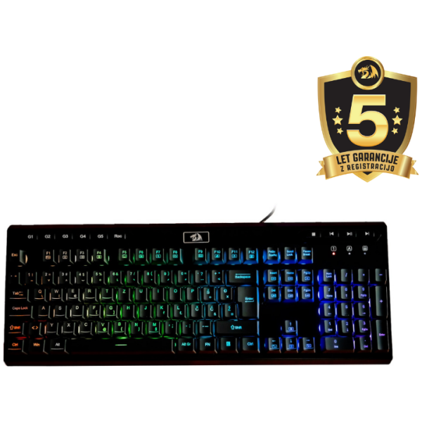 REDRAGON ADITYA K513-RGB ŽIČNA MEHANSKA TIPKOVNICA S ŠUMNIKI