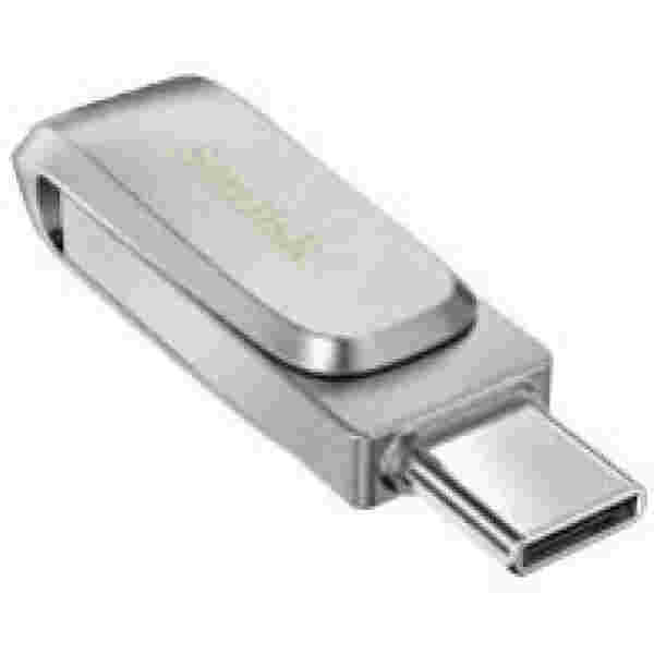 Spominski ključek  1TB USB 3.1 SanDisk Ultra Dual Drive Luxe USB Type-C 150MB/s (SDDDC4-1T00-G46) -srebrn