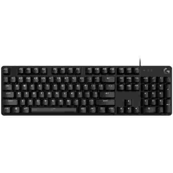 Tipkovnica Logitech USB gaming G413 US international črna osvetljena mehanska Romer-G SLO gravura (920-010437)