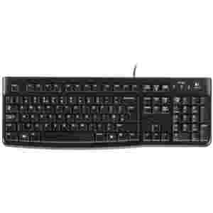 Tipkovnica Žična Logitech K120 SLO | Slovenski nabor znakov črna (920-002642)