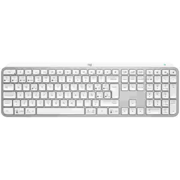 Tipkovnica Bluetooth + USB Logitech MX Keys S UK | SLO gravura siva LED osvetlitev (920-011588)