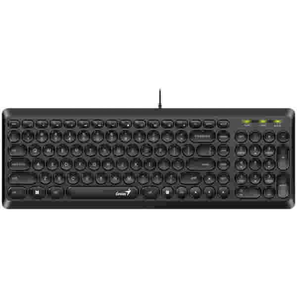 Tipkovnica Genius USB desktop Slimstar Q200 SLO črna (31310020406)