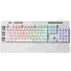 Gaming Tipkovnica Žična Redragon SHIVA K512 US | bela RGB (8902)