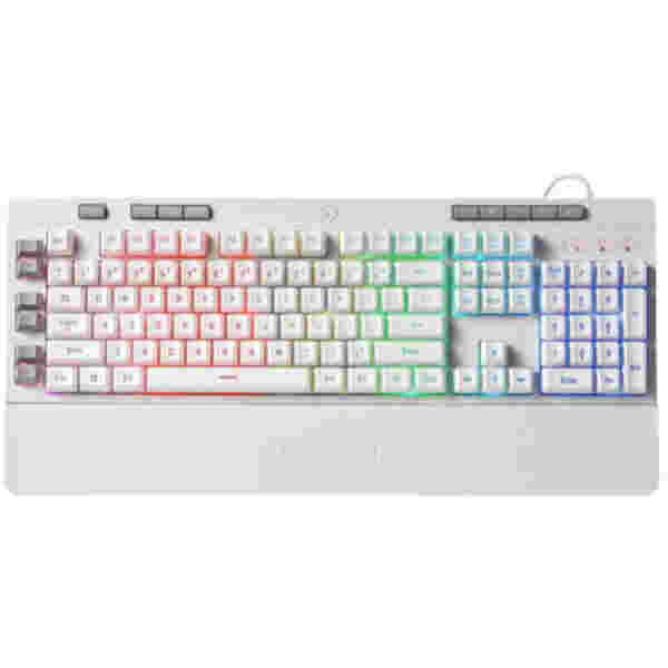 Gaming Tipkovnica Žična Redragon SHIVA K512 US | bela RGB (8902)