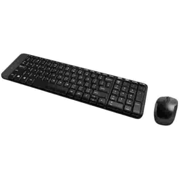 Tipkovnica  +MIŠ Logitech Cordless Desktop MK220 - US layout  (920-003168)