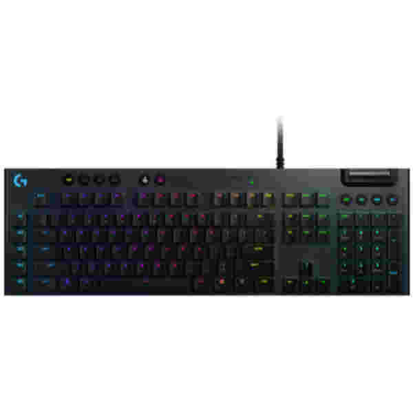 Gaming Tipkovnica Žična Logitech G815 GL Linear US international | SLO gravura črna RGB (920-009093)