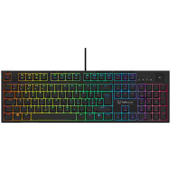 Tipkovnica UVI USB gaming UVI Gear Pride V2 SLO mehanska RGB (UVIPRIDEV2)