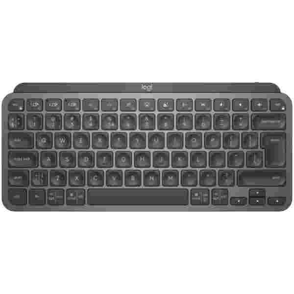 Tipkovnica brezžična Logitech MX Keys Mini US international | SLO gravura grafitna LED osvetlitev (920-010498)