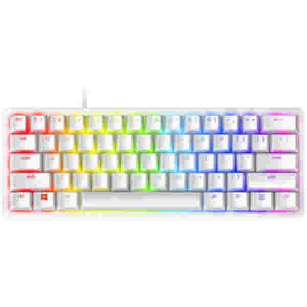 Gaming Tipkovnica Žična Razer Huntsman Mini Mercury US international | SLO gravura bela RGB Linear Optic Switch (RZ03-03390400-R3M1)