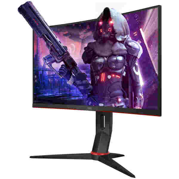 8") C24G2U 1920x1080 Curved Gaming 165Hz VA 4ms VGA 2xHDMI DisplayPort 4xUSB3.0 Pivot Zvočniki  FreeSync