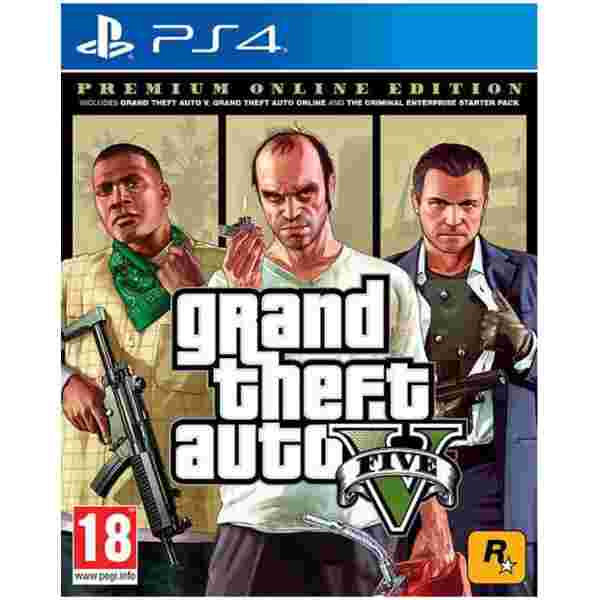 Grand Theft Auto V - Premium Online Edition (PS4)