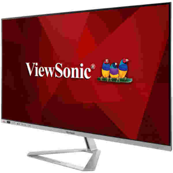 Monitor ViewSonic 81,0 cm (32,0") VX3276-2K-MHD-2 2560x1440 75Hz IPS 3ms VGA HDMI DisplayPort Mini-DP zvočniki 3H NTSC75% HDR10 srebrn - Image 4