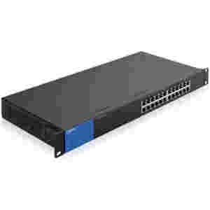 STIKALO 24-PORT Linksys 100/1000 PoE Rack (LGS124P-EU)