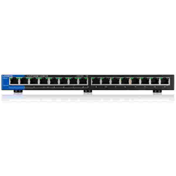 STIKALO 16-PORT Linksys 100/1000 PoE (LGS116P-EU)