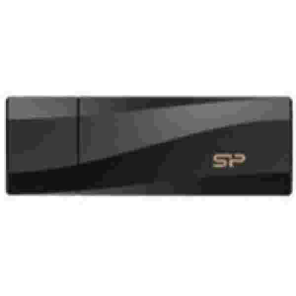 Spominski ključek 64GB USB 3.2 SiliconPower Blaze B07 100MB/s 90MB/s plastičen s pokrovčkom črn antibakterijski (SP064GBUF3B07V1K)