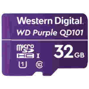 Spominska kartica SDXC-Micro 32GB WD Purple 80MB/s U1 UHS-I (WDD032G1P0C)