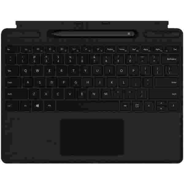 Tipkovnica za Microsoft Surface Pro 8/Pro X + Slim pen SLO - črna