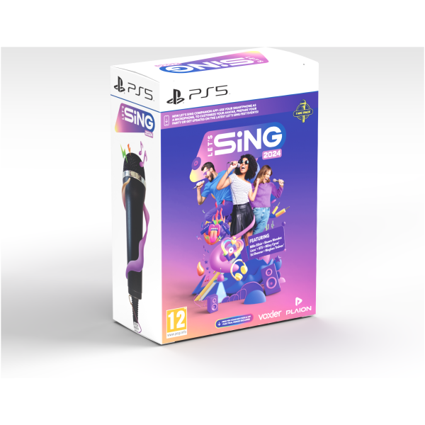 Let's Sing 2024 - Single Mic Bundle (Playstation 5)