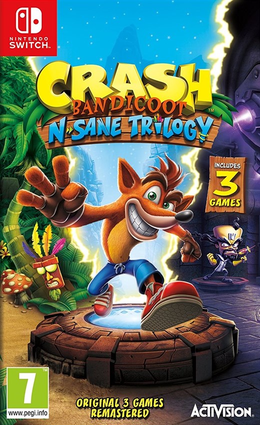 Crash Bandicoot N.Sane Trilogy (SWITCH)