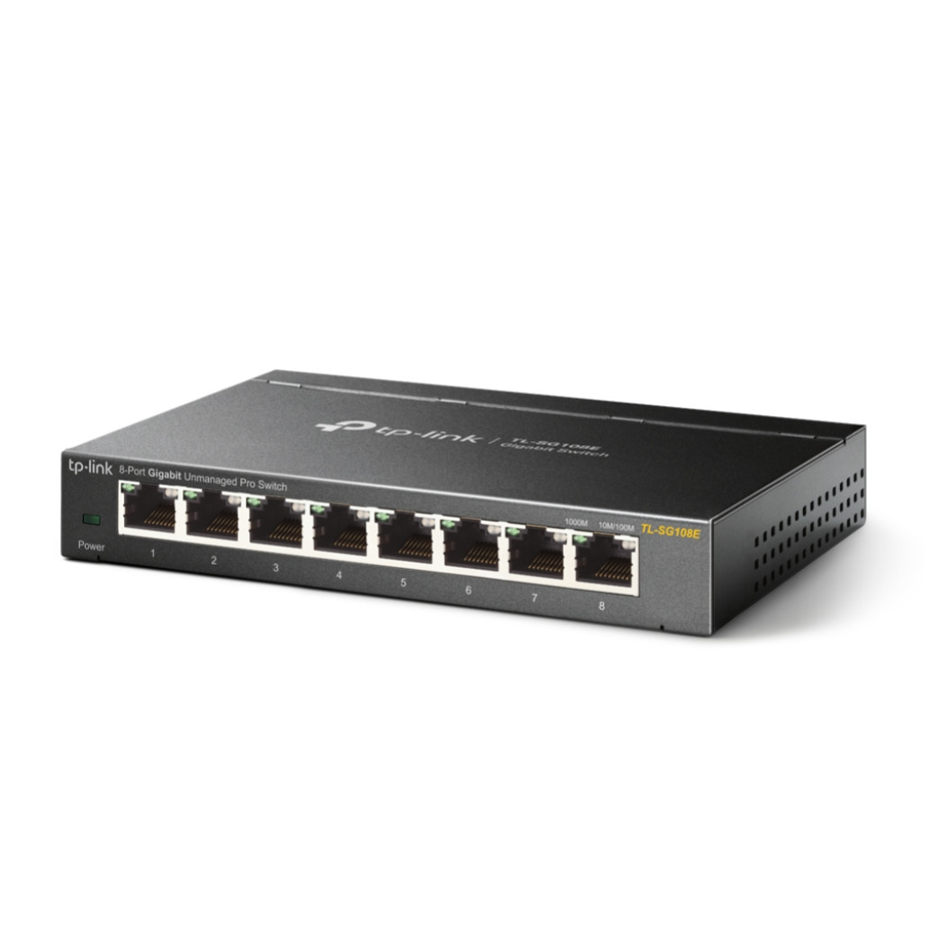 STIKALO 8-PORT TP-Link 100/1000 (TL-SG108E)