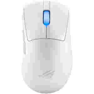 Miš Asus brezžična + Bluetooth USB-C Keris II Ace optična gaming AimPoint 4200DPI bela (90MP03N0-BMUA10)