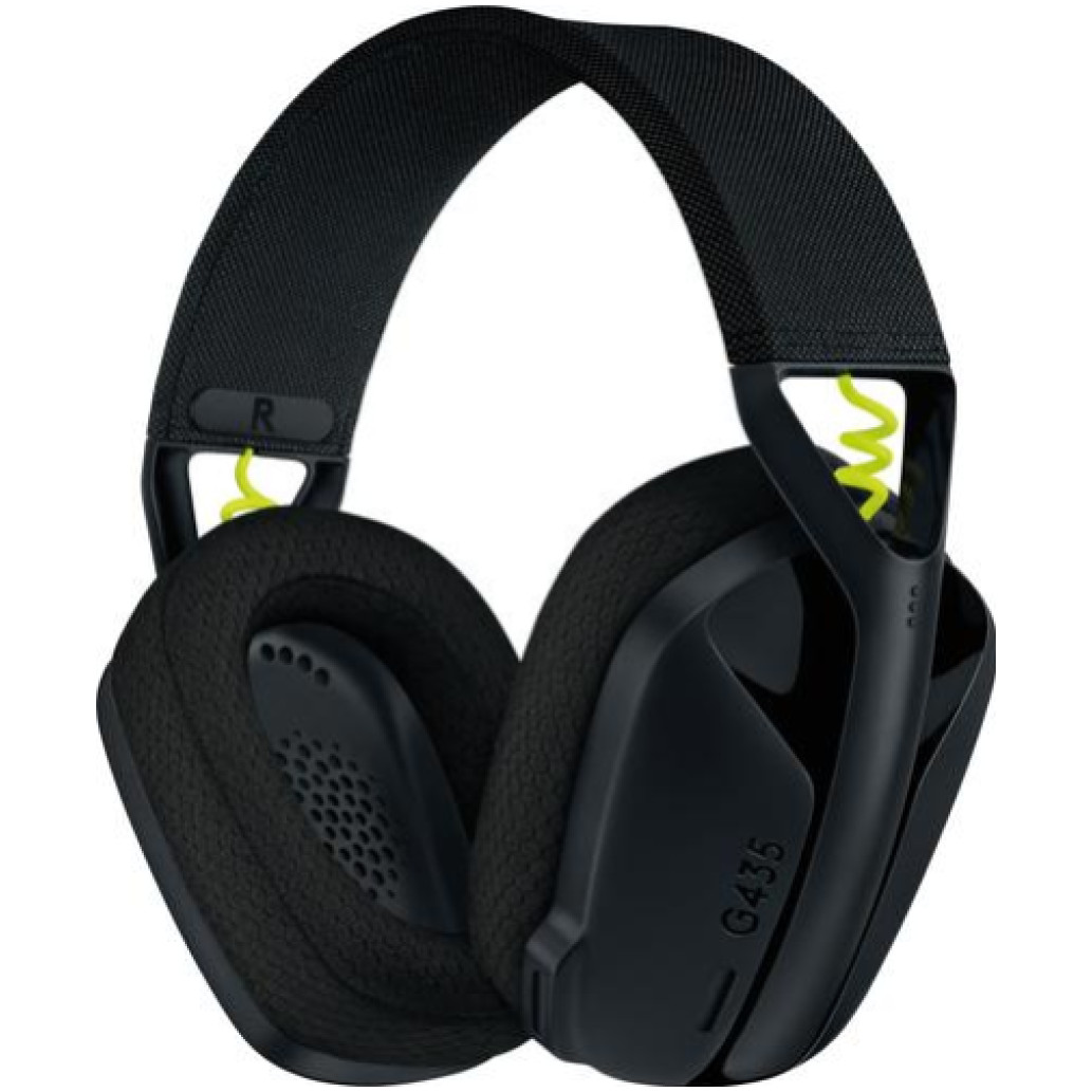 Slušalke Logitech G435 Lightspeed Bluetooth z mikrofonom črne (981-001050)