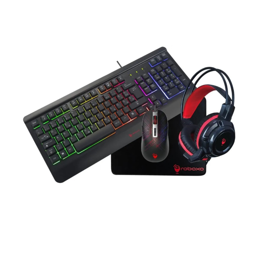 Komplet Robaxo EPIC Gaming GMC330 4in1 - tipkovnica