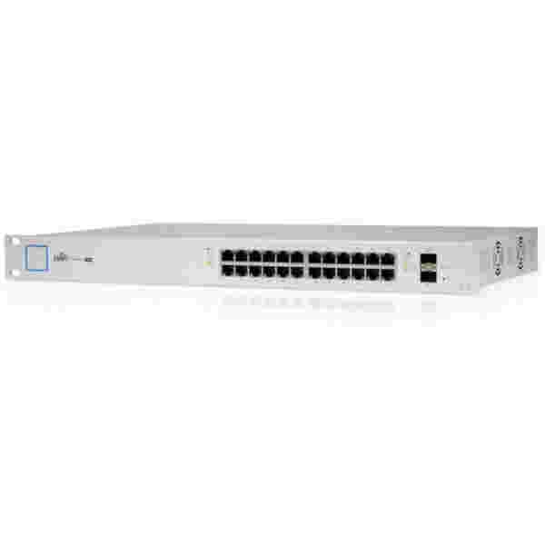 STIKALO 24-PORT UBIQUITI UniFi 10/100/1000 1000 2xSFP PoE+ Managed Rackmount (US-24-250W)