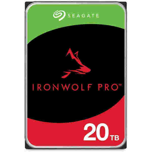 NAS trdi disk 20TB 7200 256MB SATA3 IronWolf PRO