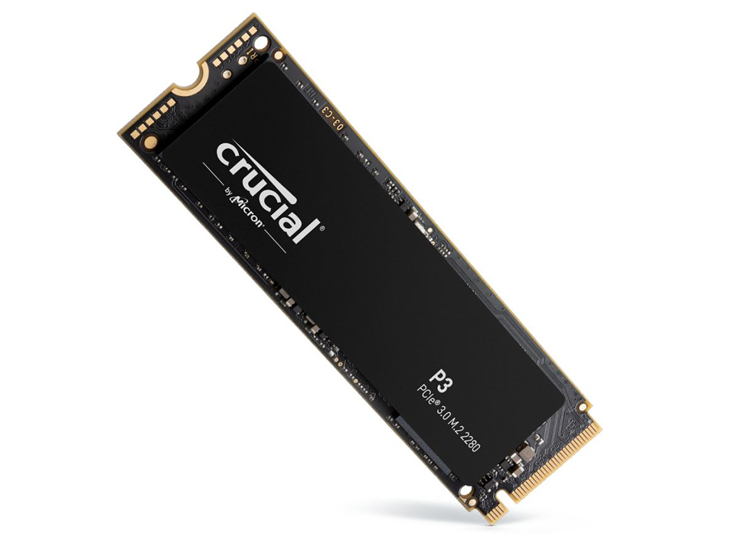 Crucial P3 1TB 3D NAND NVMe PCIe M.2 SSD