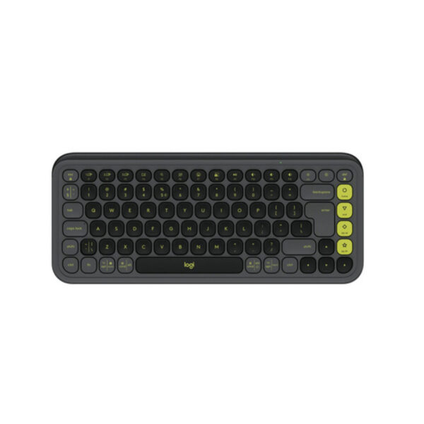 Tipkovnica brezžična + Bluetooth Logitech Pop Icon Keys US international | SLO gravura grafitna (920-013071)