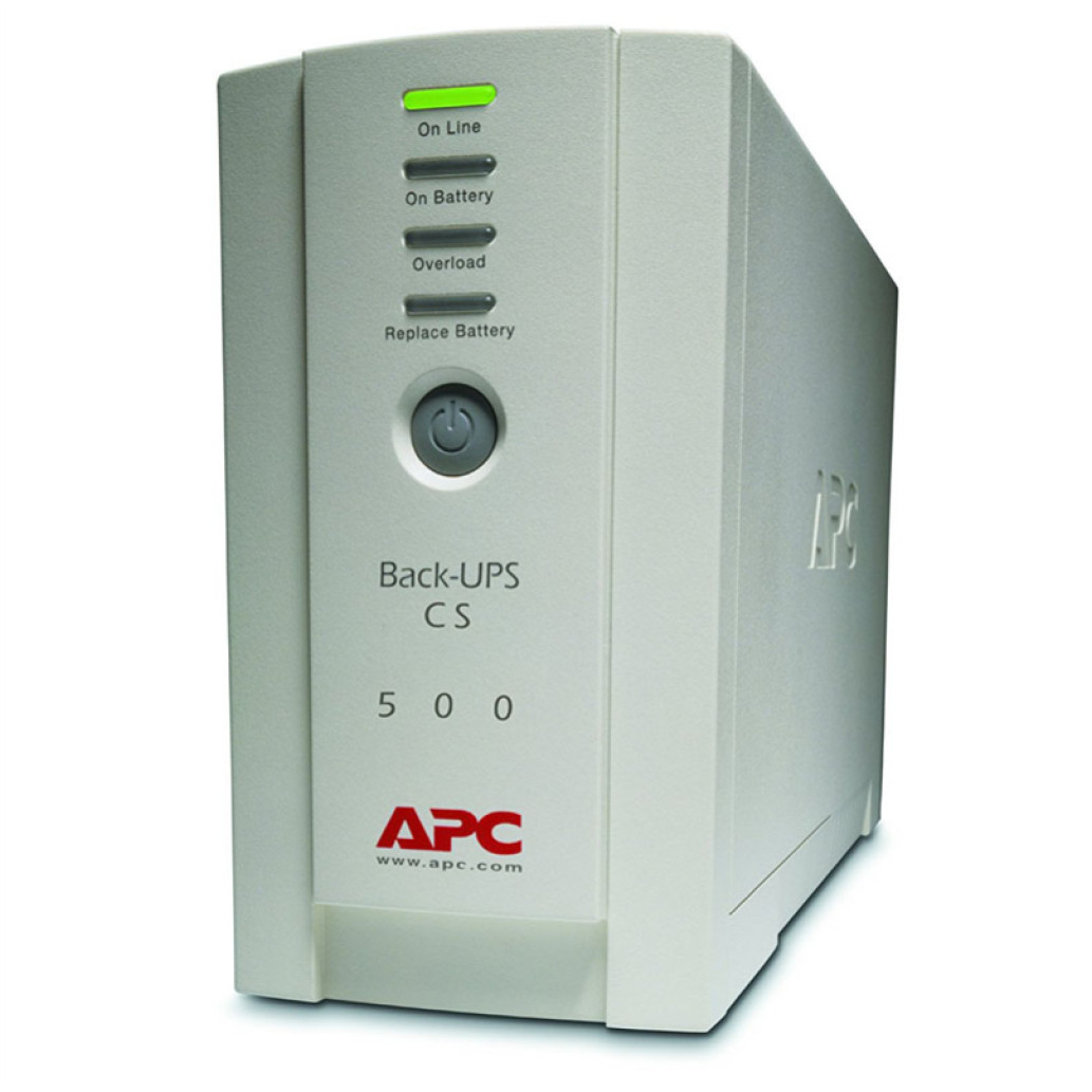 UPS APC Back-UPS CS BK500EI Offline 500VA 300W UPS brezprekinitveno napajanje (BK500EI)