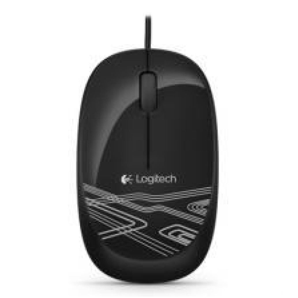 Miš  Logitech USB M105 Optična črna (910-002943)