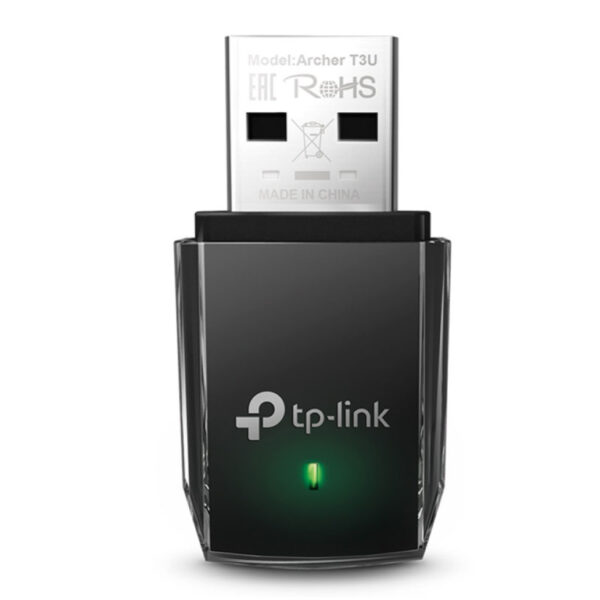 Brezžični mrežni adapter USB 3.0 TP-Link WiFi5 802.11ac AC1300 867Mbit/s Dualband MU-MIMO Nano (Archer T3U)