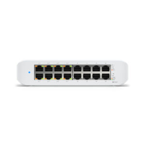 STIKALO 16-PORT Ubiquiti Lite 16  10/100/1000 PoE (USW-LITE-16-POE)