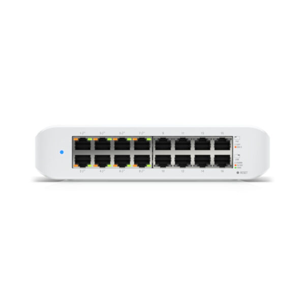 STIKALO 16-PORT Ubiquiti Lite 16  10/100/1000 PoE (USW-LITE-16-POE)