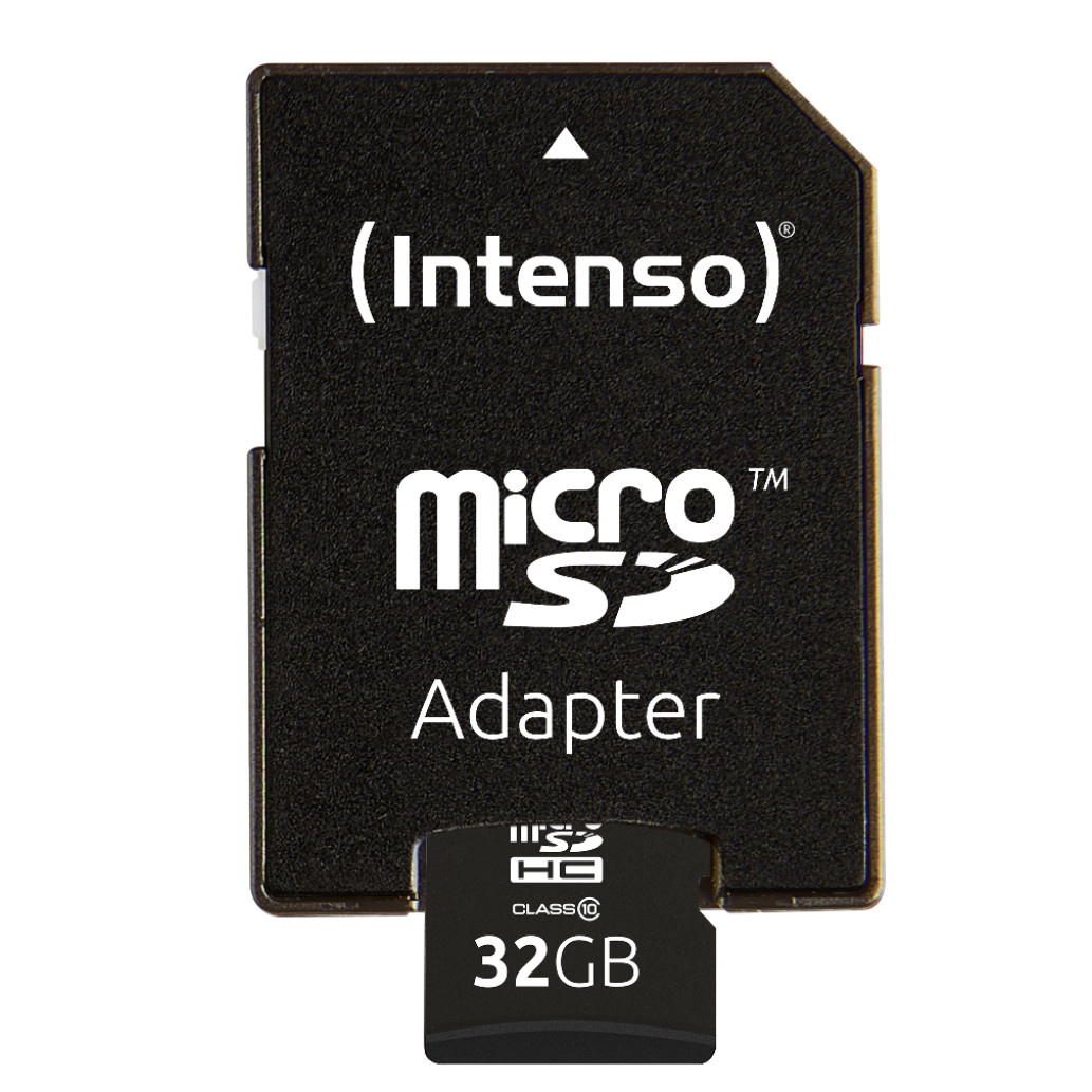 Spominska kartica SDHC-Micro 32GB Intenso Class10 40MB/s/10MB/s +adapter (3413480)